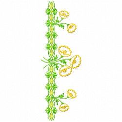 Flowers And Tree Embroidery Design 3 Flowers And Tree Embroidery Design 3